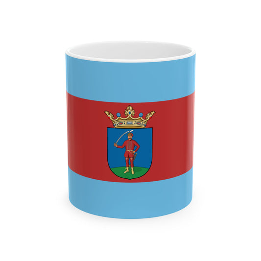 Flag of Fulopszallas (Hungary) White Coffee Mug-11oz-Go Mug Yourself