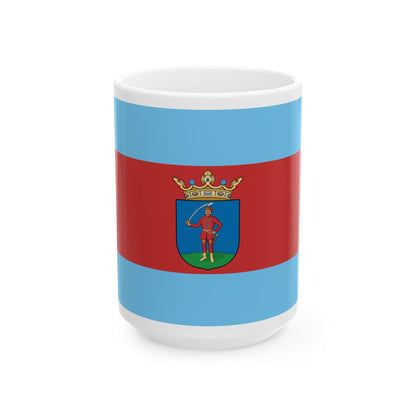 Flag of Fulopszallas (Hungary) White Coffee Mug-15oz-Go Mug Yourself