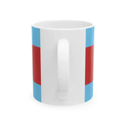 Flag of Fulopszallas (Hungary) White Coffee Mug - Go Mug Yourself