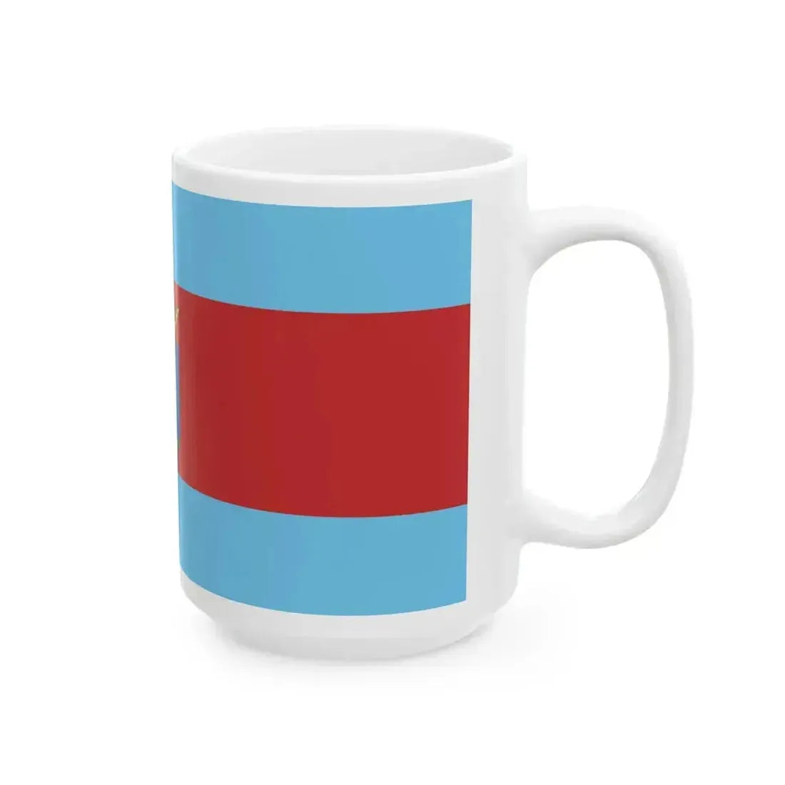 Flag of Fulopszallas (Hungary) White Coffee Mug - Go Mug Yourself