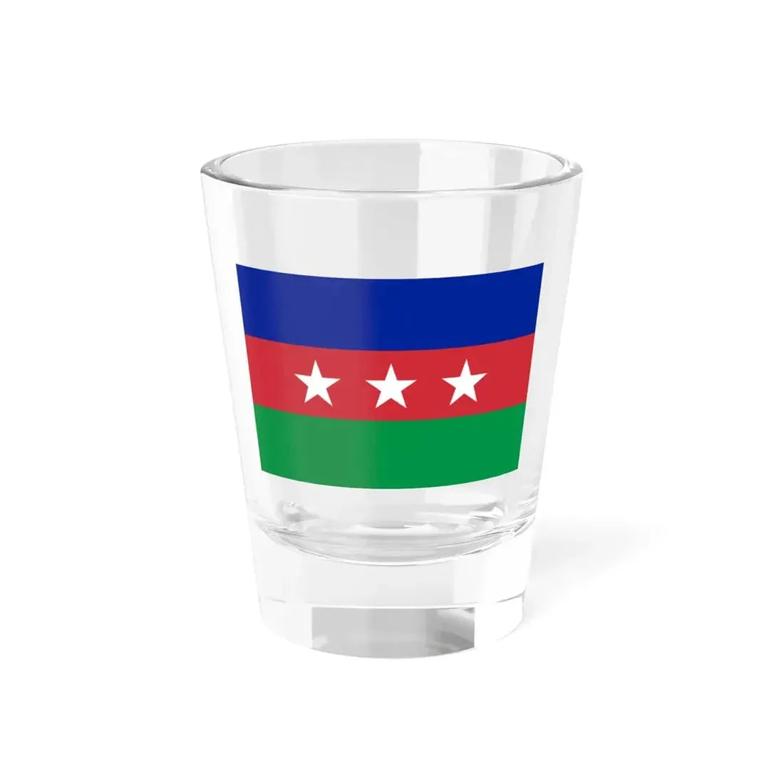 Flag of FULRO (Vietnam) Shot Glass 1.5oz 1.5oz - Go Mug Yourself