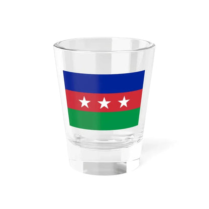 Flag of FULRO (Vietnam) Shot Glass 1.5oz 1.5oz - Go Mug Yourself