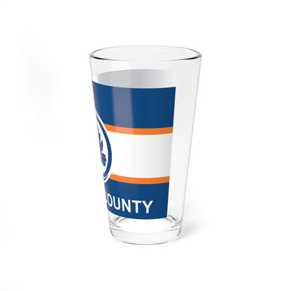Flag of Fulton County Georgia (Georgia) Pint Glass 16oz - Go Mug Yourself