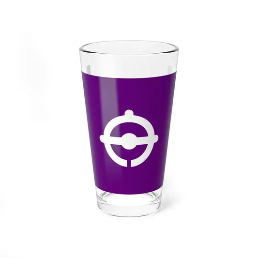 Flag of Funabashi Chiba Japan - Pint Glass 16oz 16oz - Go Mug Yourself