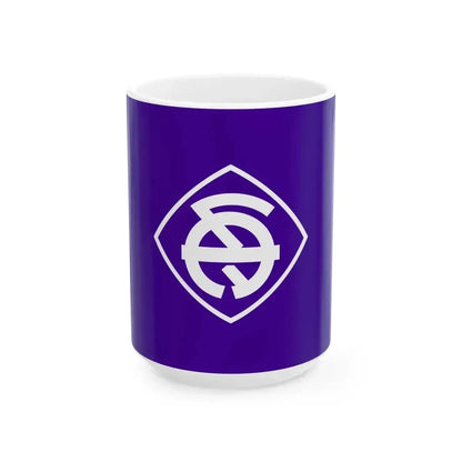 Flag of Funagata Yamagata (Japan) White Coffee Mug 15oz - Go Mug Yourself