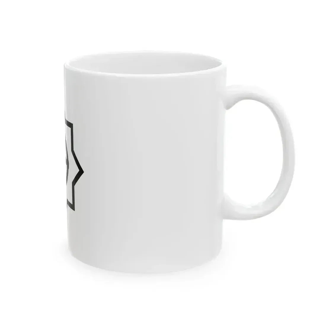 Flag of Funehiki Fukushima 1958-2005 (Japan) White Coffee Mug - Go Mug Yourself