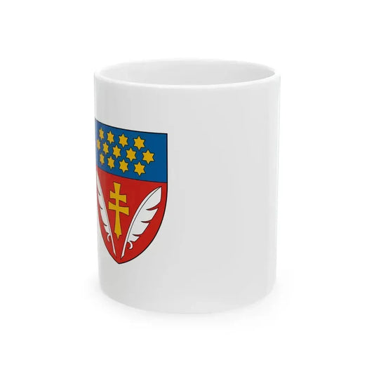 Flag of Furged (Hungary) White Coffee Mug 11oz - Go Mug Yourself