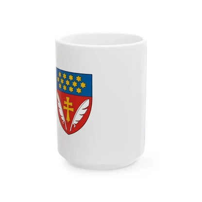 Flag of Furged (Hungary) White Coffee Mug 15oz - Go Mug Yourself