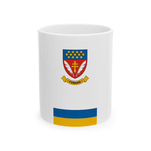Flag of Furged vertical (Hungary) White Coffee Mug-11oz-Go Mug Yourself