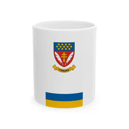 Flag of Furged vertical (Hungary) White Coffee Mug 11oz - Go Mug Yourself