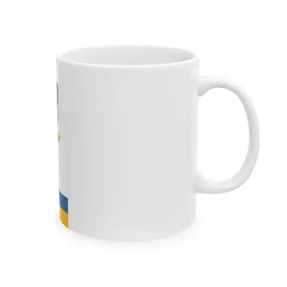 Flag of Furged vertical (Hungary) White Coffee Mug - Go Mug Yourself