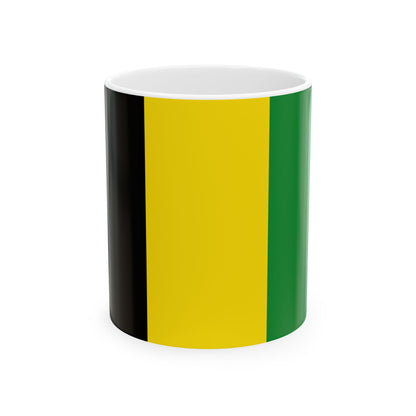 Flag of Furnes Belgium (Belgium) White Coffee Mug-11oz-Go Mug Yourself
