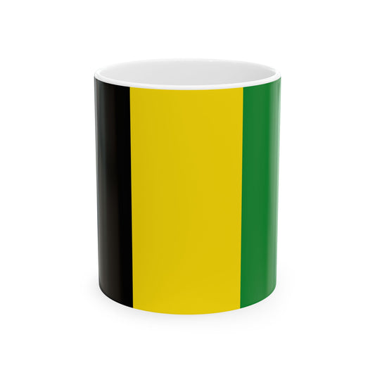 Flag of Furnes Belgium (Belgium) White Coffee Mug-11oz-Go Mug Yourself