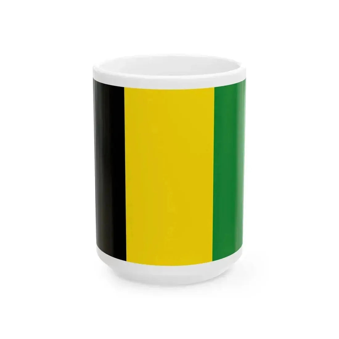 Flag of Furnes Belgium (Belgium) White Coffee Mug 15oz - Go Mug Yourself