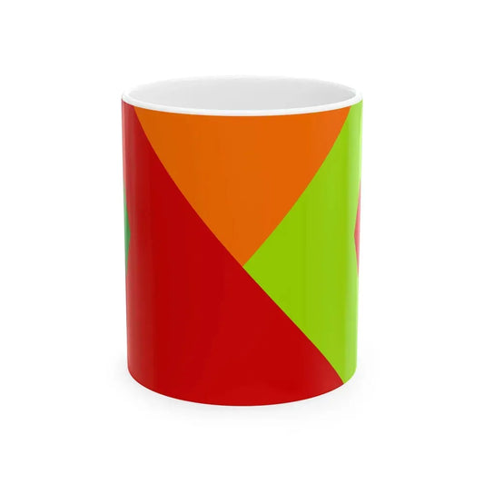 Flag of Fuuka (Japan) White Coffee Mug 11oz - Go Mug Yourself