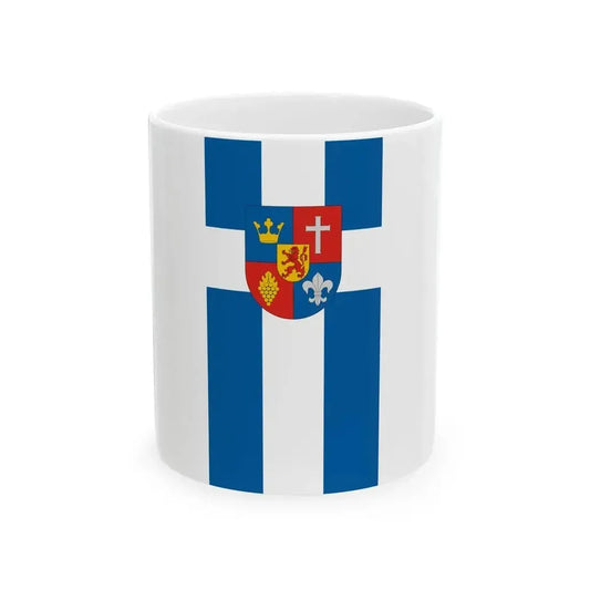 Flag of Fuzvolgy (Hungary) White Coffee Mug 11oz - Go Mug Yourself