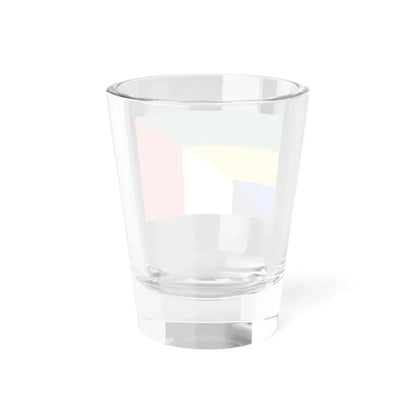 Flag of Gabon and France (France) Shot Glass 1.5oz - Go Mug Yourself