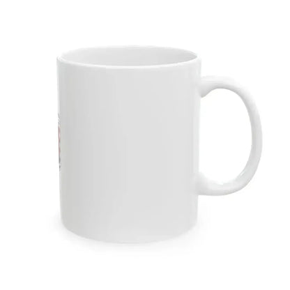 Flag of Gaborjanhaza vertical (Hungary) White Coffee Mug - Go Mug Yourself