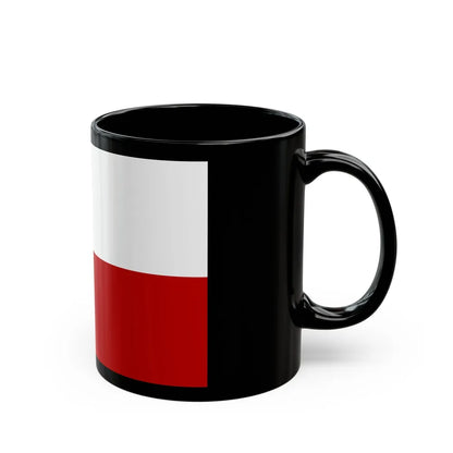 Flag of Gaeta Italy - Black Coffee Mug-Go Mug Yourself