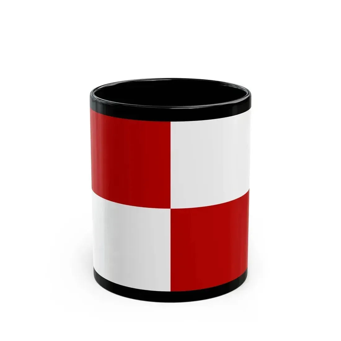 Flag of Gaeta Italy - Black Coffee Mug - Go Mug Yourself