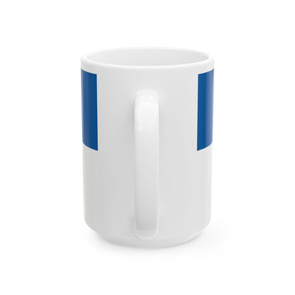 Flag of Galgamacsa (Hungary) White Coffee Mug-Go Mug Yourself