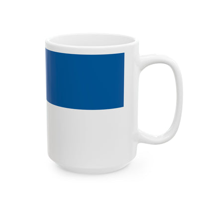Flag of Galgamacsa (Hungary) White Coffee Mug-Go Mug Yourself
