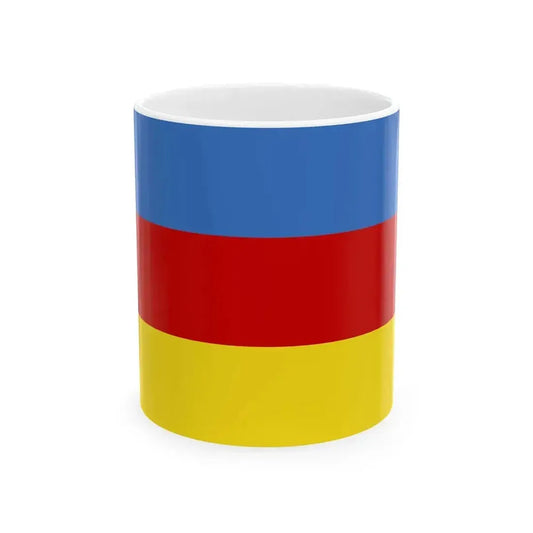 Flag of Galicia and Lodomeria 1849-1890 (Poland) White Coffee Mug 11oz - Go Mug Yourself
