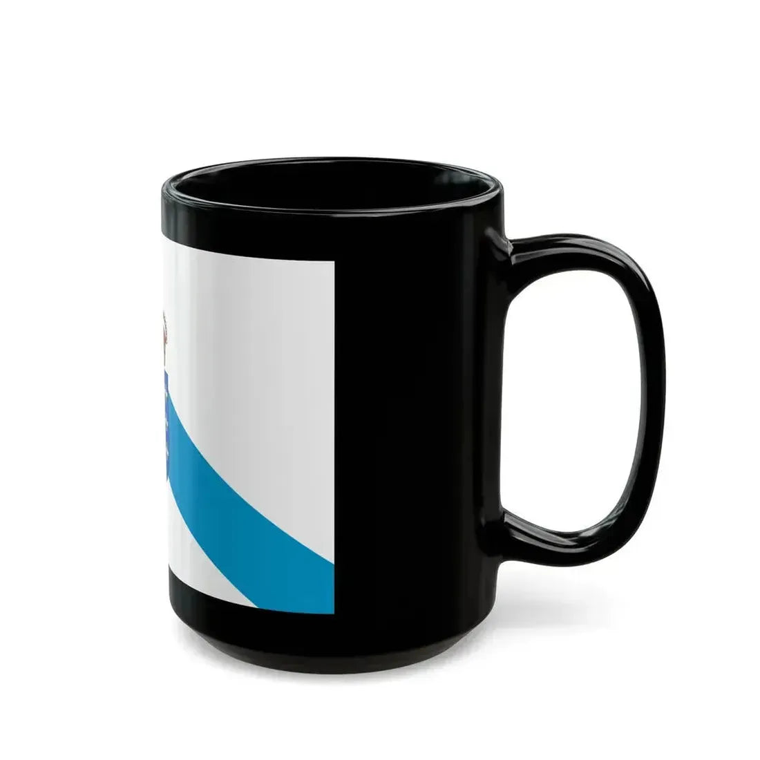 Flag of Galicia Spain - Black Coffee Mug - Go Mug Yourself