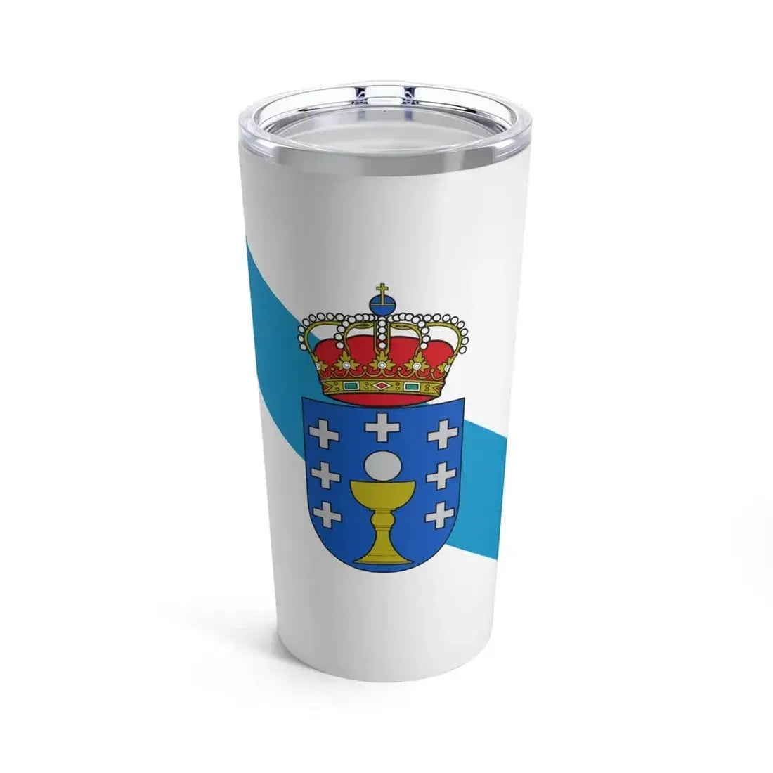 Flag of Galicia Spain - Tumbler 20oz 20oz - Go Mug Yourself