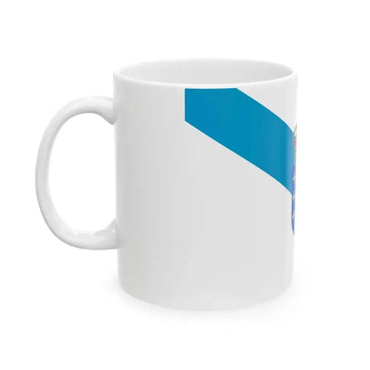Flag of Galicia Spain - White Coffee Mug - Go Mug Yourself