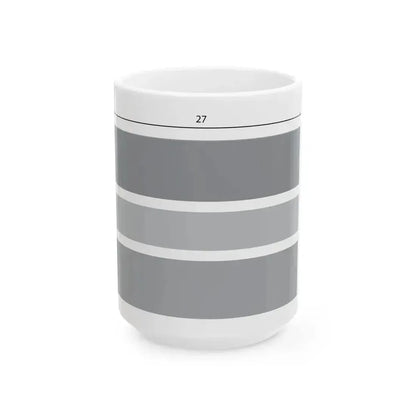 Flag of Gambia construction (Gambia) White Coffee Mug 15oz - Go Mug Yourself