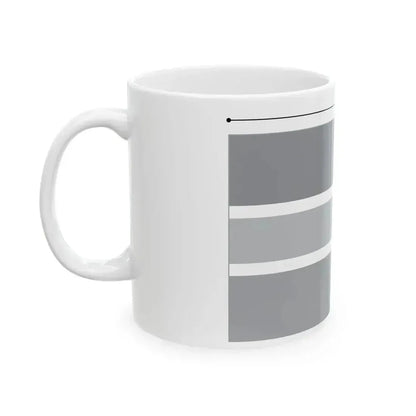 Flag of Gambia construction (Gambia) White Coffee Mug - Go Mug Yourself