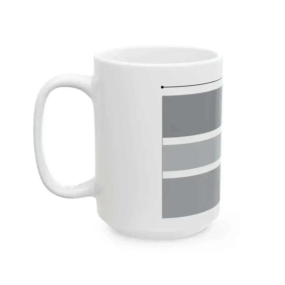 Flag of Gambia construction (Gambia) White Coffee Mug - Go Mug Yourself