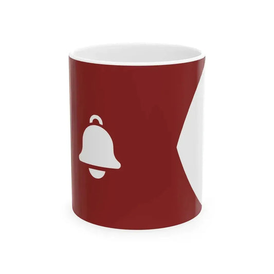 Flag of Gan Ning (China) White Coffee Mug 11oz - Go Mug Yourself
