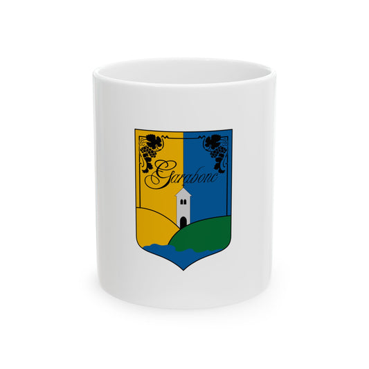 Flag of Garabonc (Hungary) White Coffee Mug-11oz-Go Mug Yourself