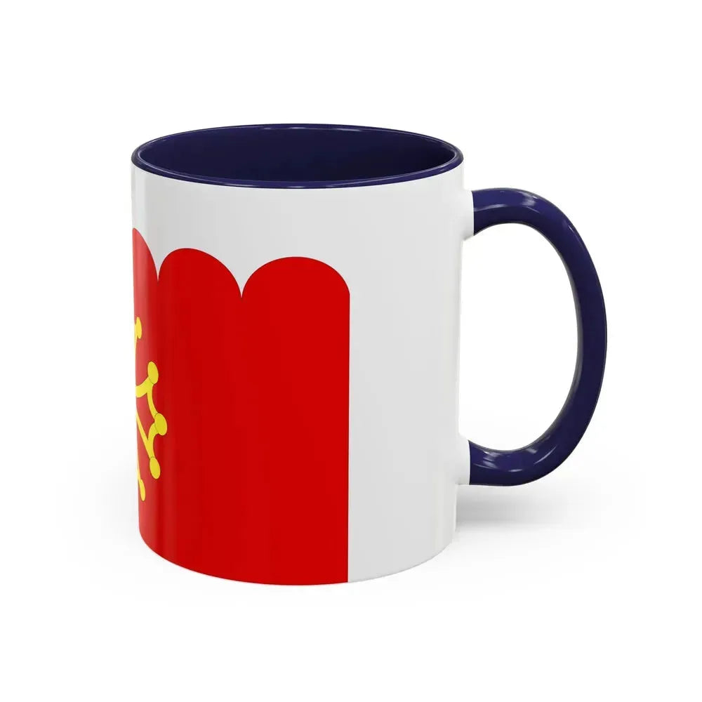 Flag of Gard France 2 - Accent Coffee Mug - Go Mug Yourself