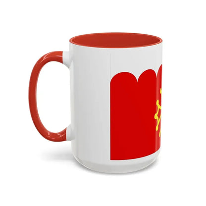 Flag of Gard France 2 - Accent Coffee Mug - Go Mug Yourself