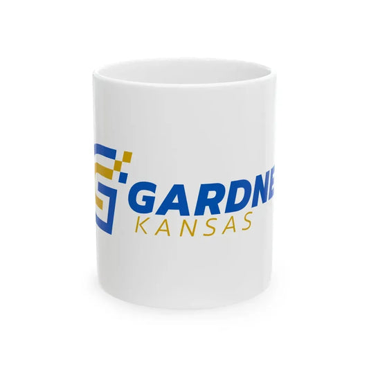Flag of Gardner Kansas (United States) White Coffee Mug 11oz - Go Mug Yourself