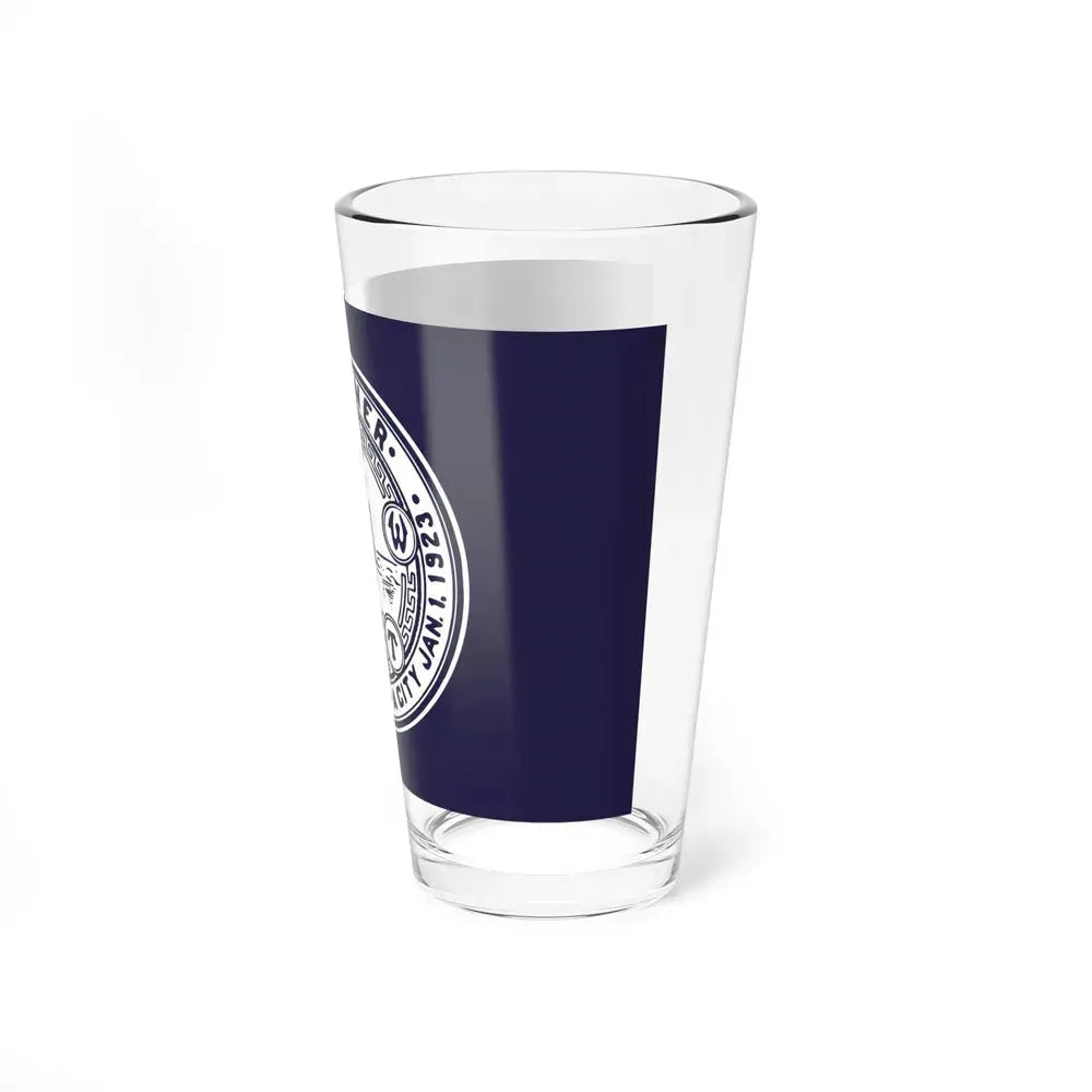Flag of Gardner, Massachusetts - Pint Glass 16oz - Go Mug Yourself