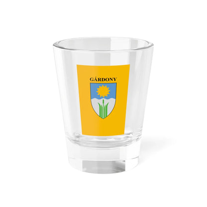 Flag of Gardony vertical (Hungary) Shot Glass 1.5oz 1.5oz - Go Mug Yourself