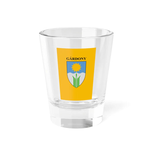 Flag of Gardony vertical (Hungary) Shot Glass 1.5oz 1.5oz - Go Mug Yourself