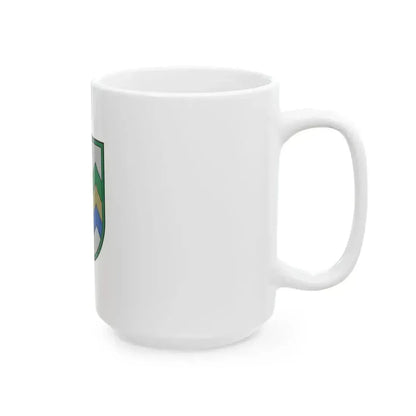 Flag of Garkalne Municipality (Latvia) White Coffee Mug - Go Mug Yourself