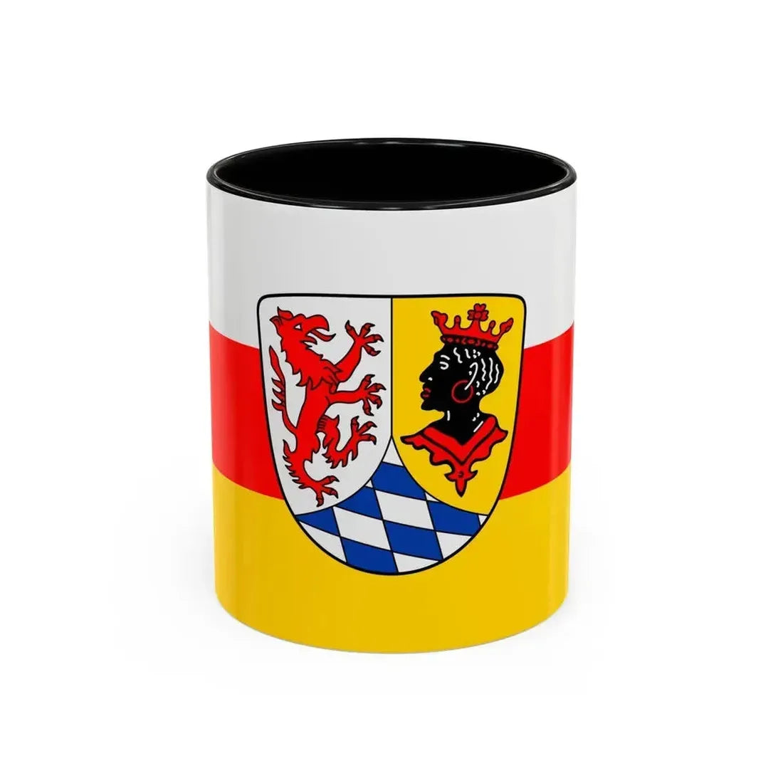 Flag of Garmisch Partenkirchen Germany - Accent Coffee Mug 11oz Black - Go Mug Yourself