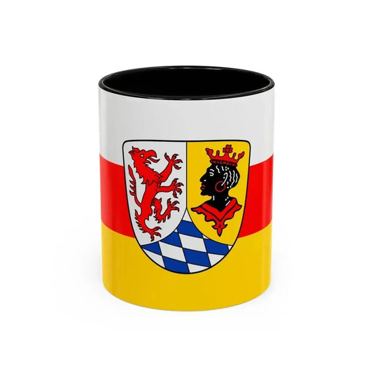 Flag of Garmisch Partenkirchen Germany - Accent Coffee Mug 11oz Black - Go Mug Yourself