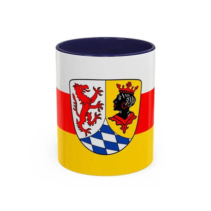 Flag of Garmisch Partenkirchen Germany - Accent Coffee Mug 11oz Navy - Go Mug Yourself