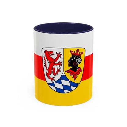 Flag of Garmisch Partenkirchen Germany - Accent Coffee Mug 11oz Navy - Go Mug Yourself