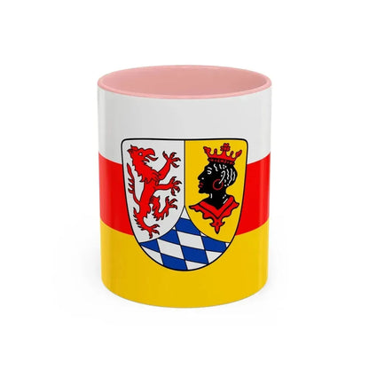 Flag of Garmisch Partenkirchen Germany - Accent Coffee Mug 11oz Pink - Go Mug Yourself