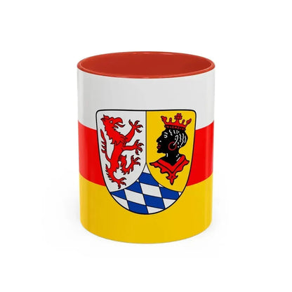 Flag of Garmisch Partenkirchen Germany - Accent Coffee Mug 11oz Red - Go Mug Yourself