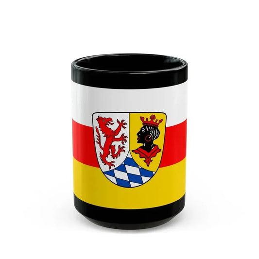 Flag of Garmisch Partenkirchen Germany - Black Coffee Mug 15oz - Go Mug Yourself