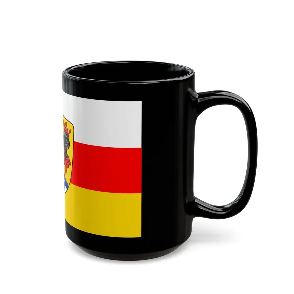 Flag of Garmisch Partenkirchen Germany - Black Coffee Mug-Go Mug Yourself